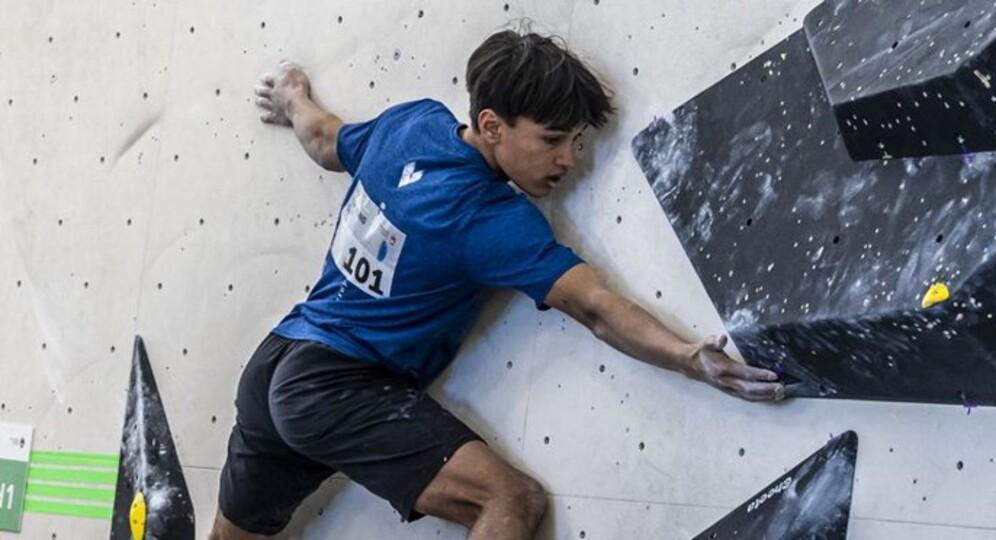 Poster of Youth Climbing Cup, Basel: Boulder SM - Final Männer