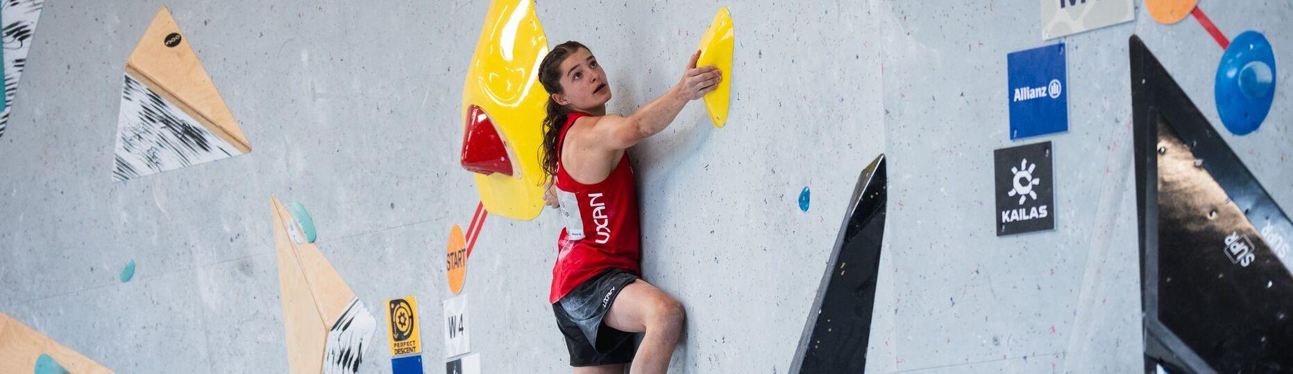 Poster Bächli Bergsport Swiss Climbing Cup, Biel: Bouldern, Qualifikation Elite