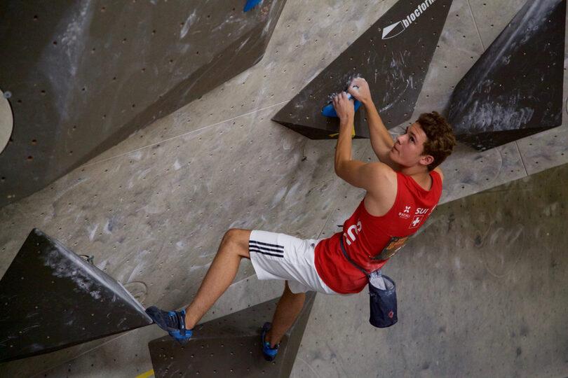 Poster of Bächli Bergsport Swiss Climbing Cup, Biel: Bouldern, Final Elite