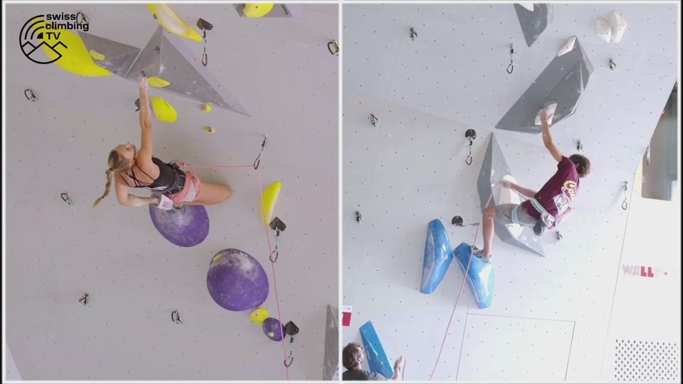 Poster Swiss Climbing Cup, Biel - Final