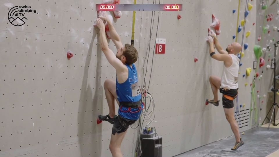 Poster Swiss/Youth Climbing Cup, Wädenswil: Speed SM - Finals U15/U19/Elite